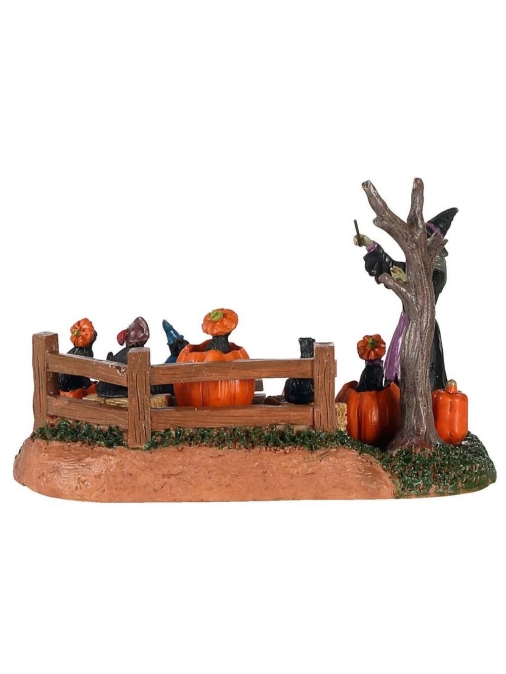 Lemax Spooky Town Frightful Feline Choir Halloween Decor Figure – New in Box - Picture 4 of 6
